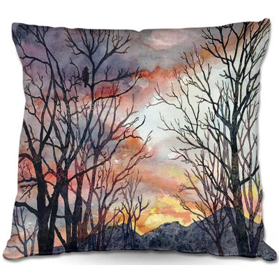 Coussin décoratif canapé winter watch