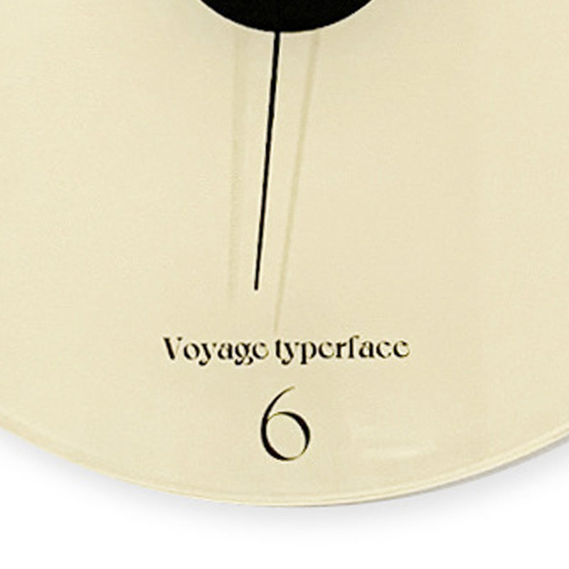 Horloge murale artistique de 30 cm (12 pouces), moderne et précise, en verre décoratif de style nordique, à suspendre dans une chambre, un salon ou un bureau (BL088)