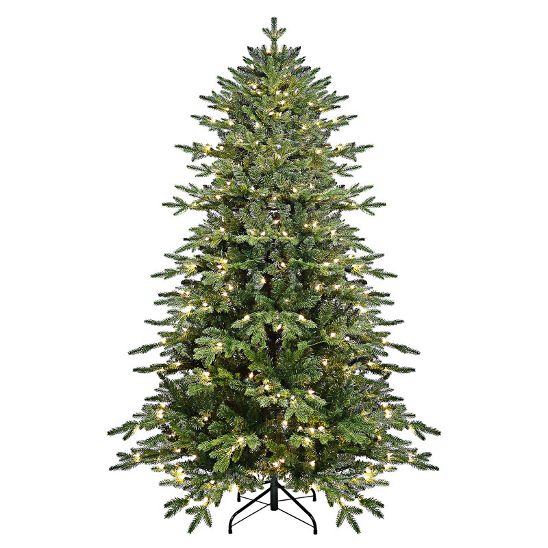 Arbre de Noël avec support en métal, 4', Illuminée