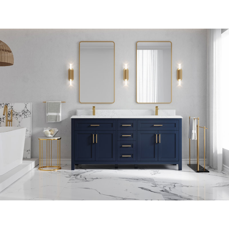 Ensemble de meuble-lavabo double 72 po Genesis, Empira