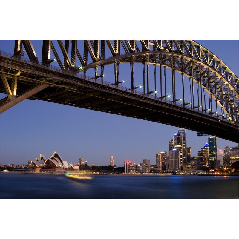 Sydney Harbour Bridge - Photographie sur toile tendue, H 20 po x l 30 po