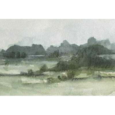 Marshy Landscape II - Wrapped Canvas Print