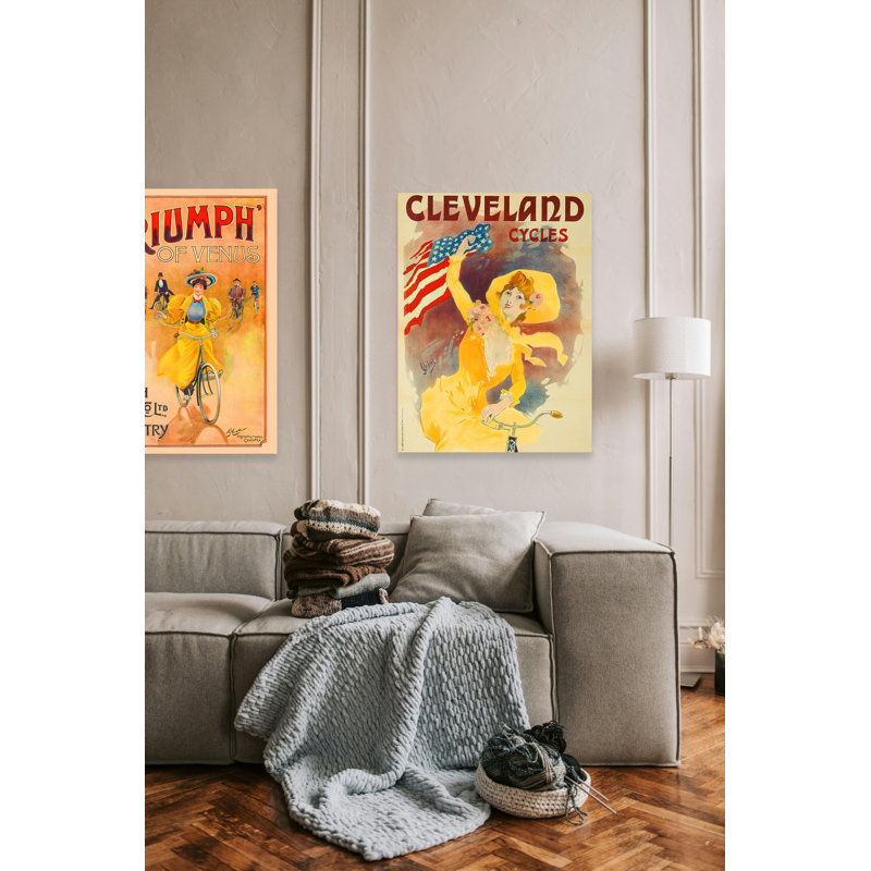 Affiche Cycles Cleveland par Grotto Studios