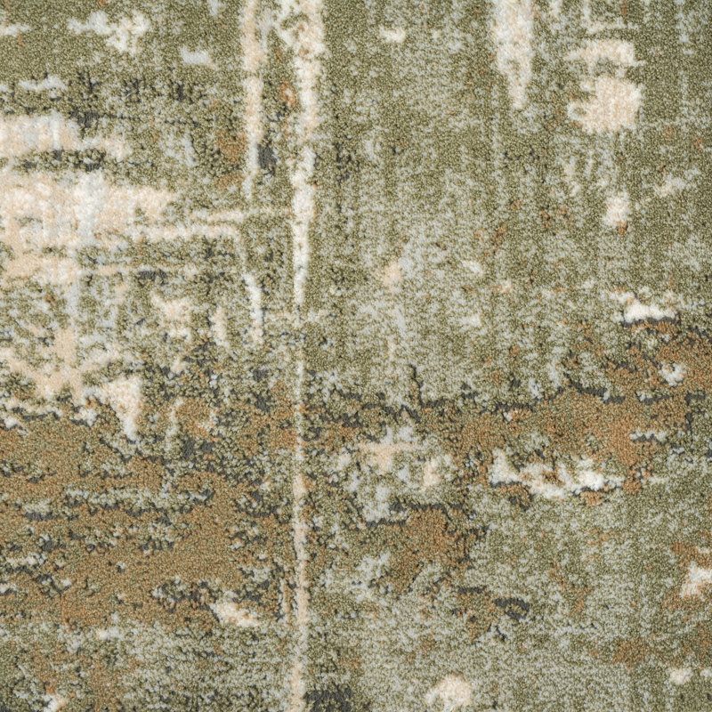 Abstract Indoor Rug, Rectangle 4' x 6'