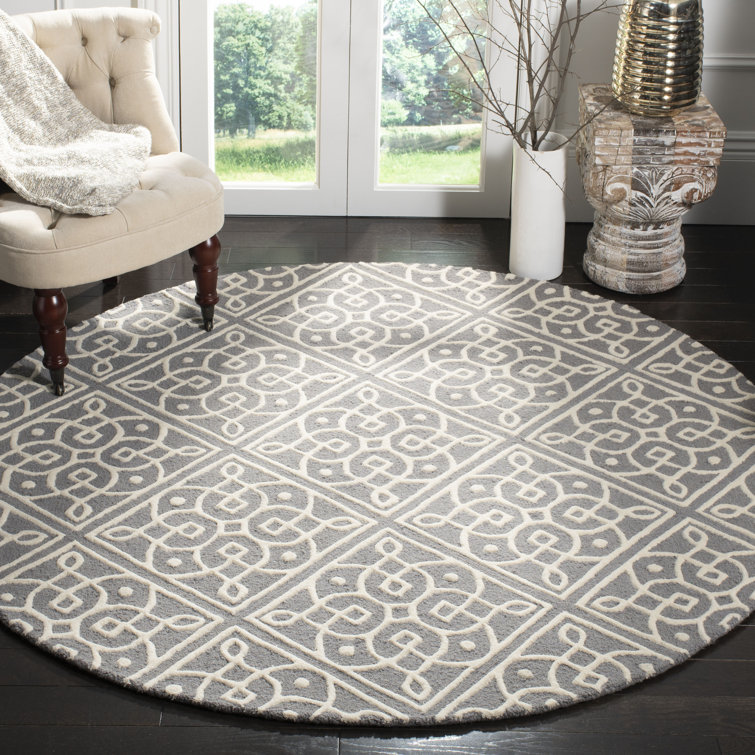 Sadik Hand Tufted Wool Geometric Rug