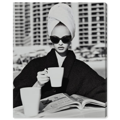 Cinematic Sip Print by Oliver Gal