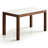 Solid wood rock plate rectangular dining table-1410956828