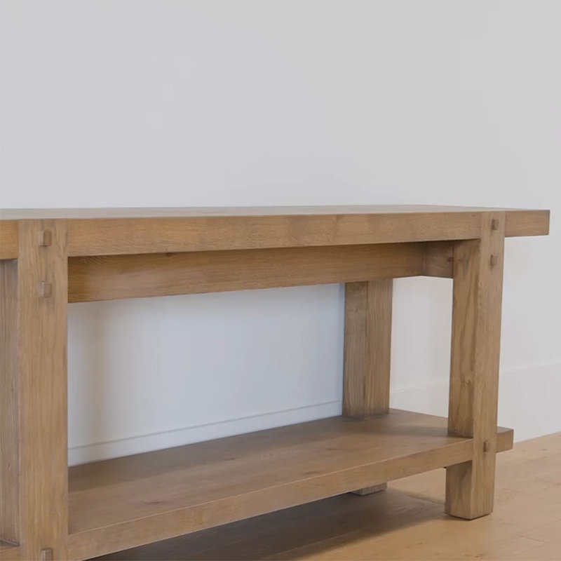 Rural Retro Solid Wood Console Table