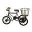 Sculpture en bois et tricycle Sufyaan
