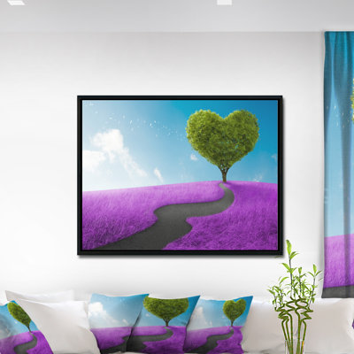 «Heart Tree Abstract», reproduction d'impression