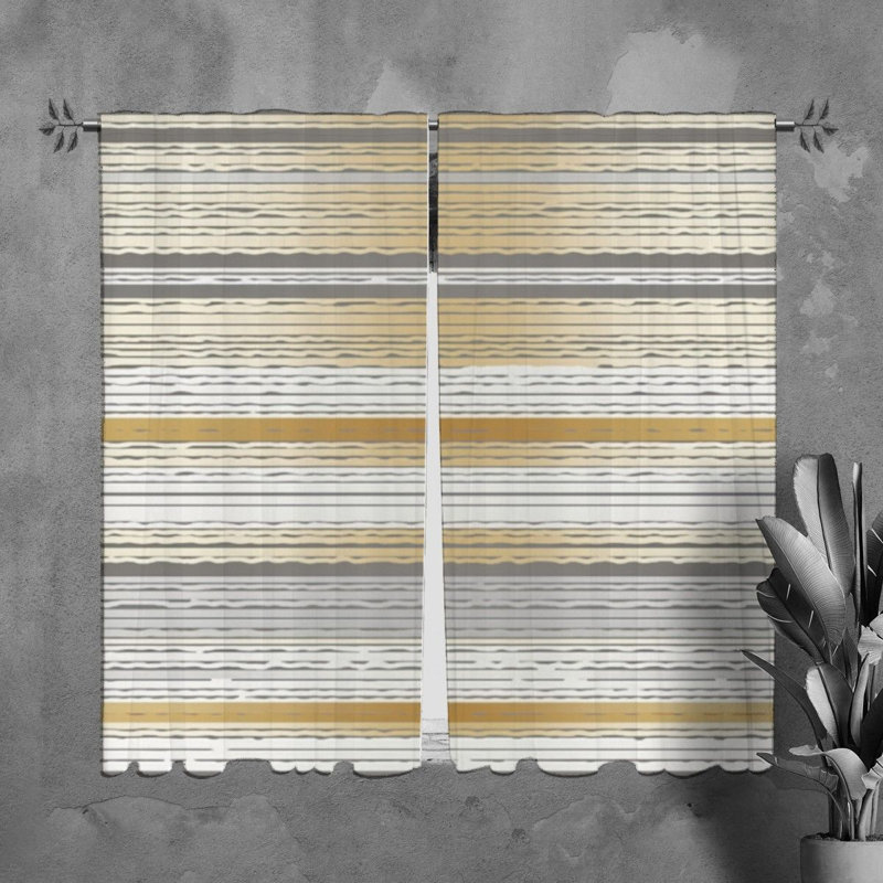 Paire de rideaux obscurcissant en polyester Delysia, L 20 po x L 61 po