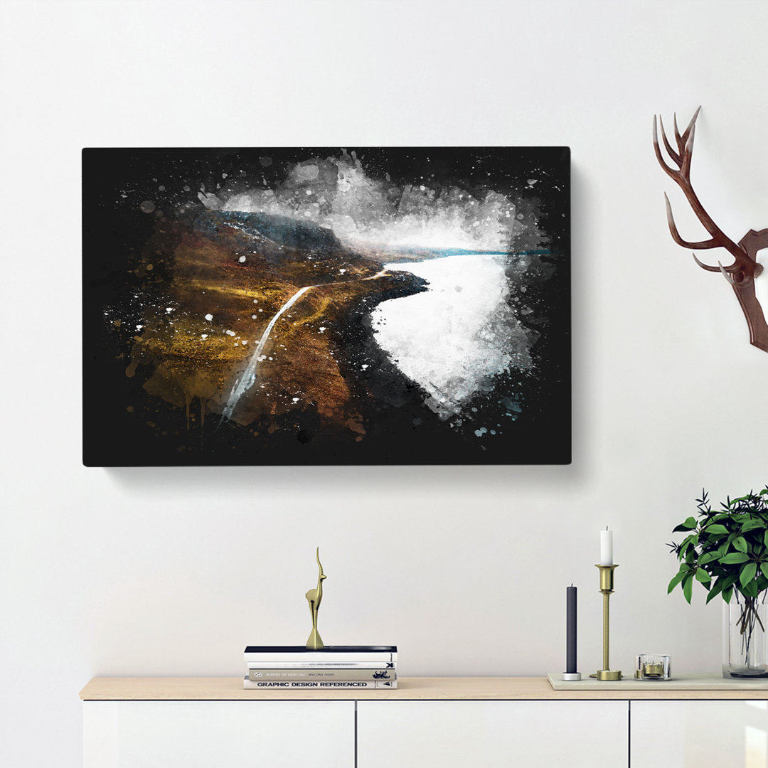 Coast Of Isle Of Skye In Scotland - Wrapped Canvas