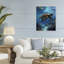Giclée encadrée par Oceanic Adventurer Tortoise, design par Franklyn Gregory-130761473-130761477