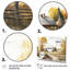 Magnifique grange au printemps - ensemble d'art mural sur toile-1894946441-1894946446