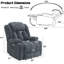 Fauteuil inclinable électrique Clarrie