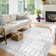 Keyniah Moroccan Machine Washable Area Rugs with Non-Slip Backing for Dining Room Office Entryway
