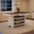 60" Counter Height Dining Table for 4, Farmhouse Large Rectangular Kitchen Table for 6 with Thick Table Top, Bar Height Dining Room Table with Deepened Wine Rack, Shelves for Kitchen, Bar, Pub-554123946