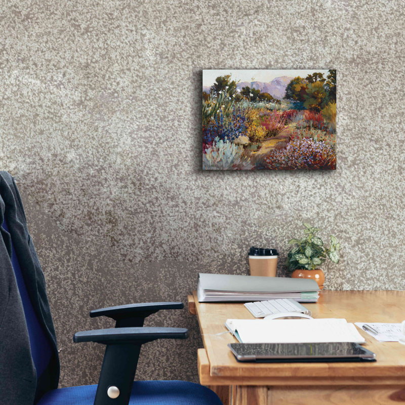 «Morning Bloom» par Ellie Freudenstein, estampe numérique sur toile, H 12 po x l 16 po x P 0,75 po