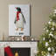 Let It Snow Penguin, toile tendue avec châssis de qualité supérieure - prête à être accrochée-1673434634
