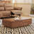 47.2" Extendable Coffee Table With Hidden Storage