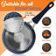 Nutrichef Diamond Home Kitchen Cookware Set (Dark Blue)-50838720