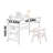 Solid wood cherry wood small study desk-2116513844