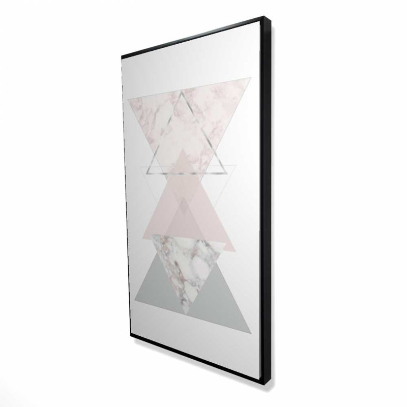 Geometric Art - Scandinavian Patterns Framed Canvas Decor