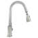 FlowCurve 1.5 in Centerset Touch Free Sensor Kitchen Faucet without Deckplate in Polished Chrome