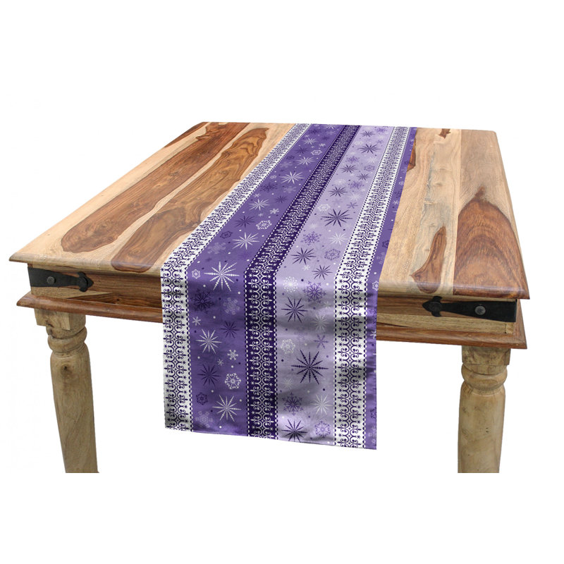 Geometric Table Runner, 120" x 16"