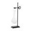 Ensemble de 2 vases de table en verre transparent Sofiane