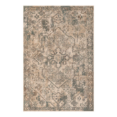 Tapis crème / brun Mosely Orentiel