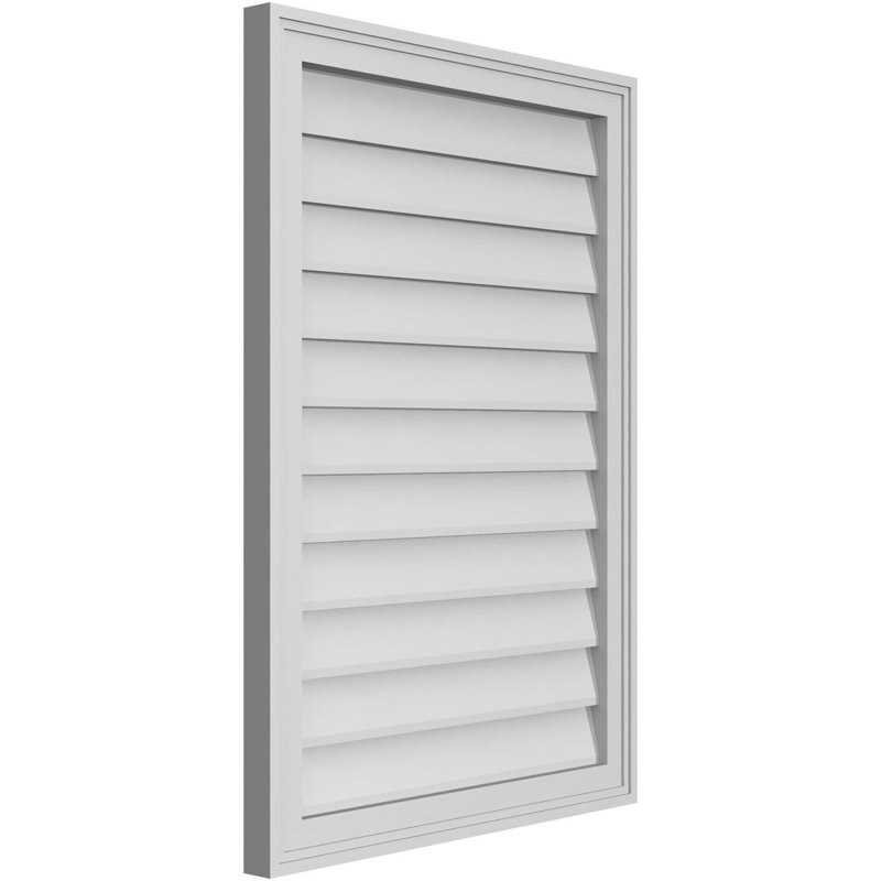 Cadre en brique, brun clair apprêté, H 34 po x l 24 po x P 1,5 po