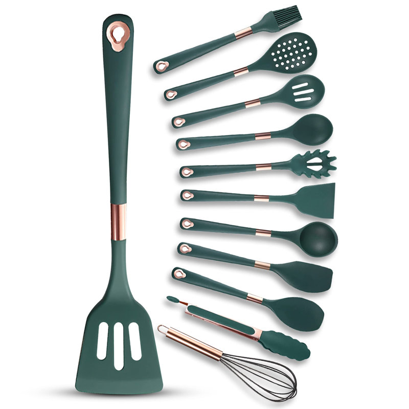 Belfry Kitchen Watkins 12 Utensil Set