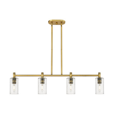 Luminaire suspendu pour îlot 4 lumières Crown Point
