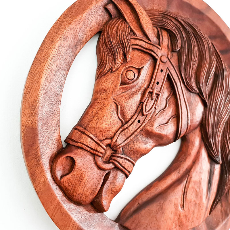 Handmade Rustic Animals and Landscape & Nature Solid Wood Wall Decor
