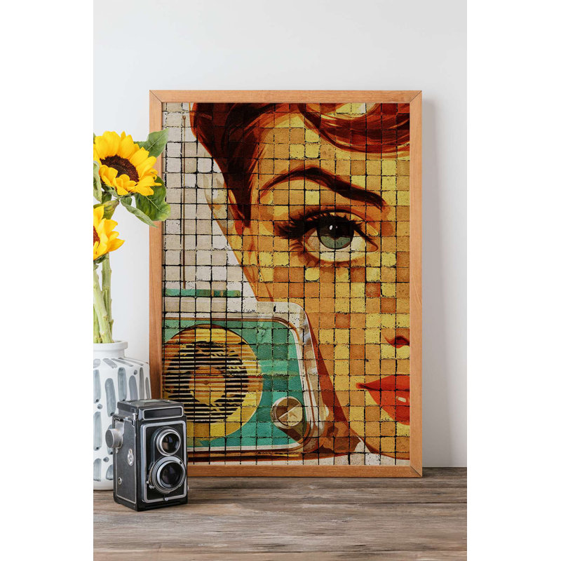 Superbe peinture décorative en panneau de fibres à densité moyenne, 12,9 po x 18,9 po | Cadre 100% bois massif (épaisseur: 0,8 pouce) | L'impression numérique vibrante, parfaite pour la décoration intérieure et les murs de galerie, ajoute élégance et style à n'importe quelle pièce