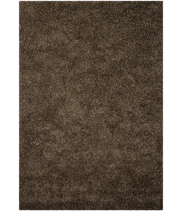 Barun Area Rug in Black And Gray, Rectangle 5' x 7'6"