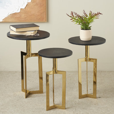 Ensemble de tables de bout Aldwyche