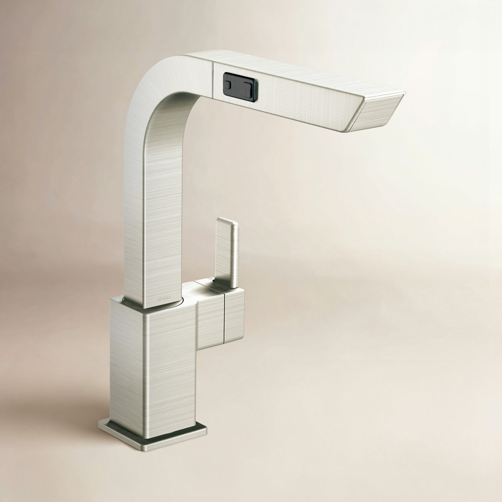 90 Degree Pull-Out Kitchen Faucet, Classic Stainless Steel