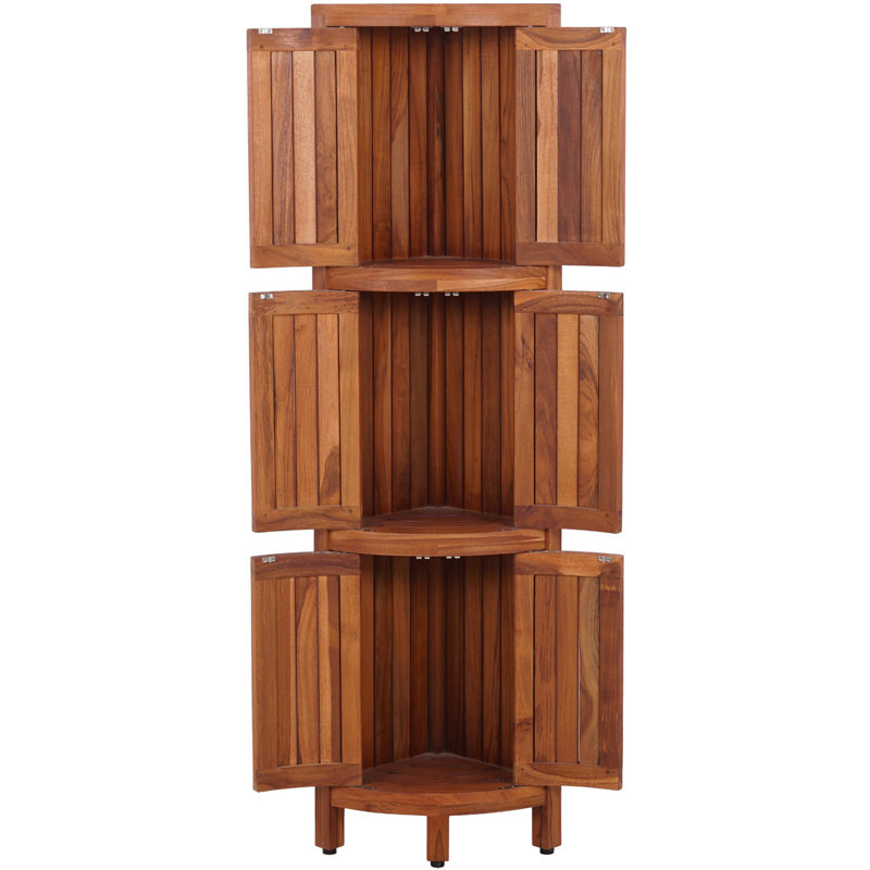 Armoire de plancher en teck Kai
