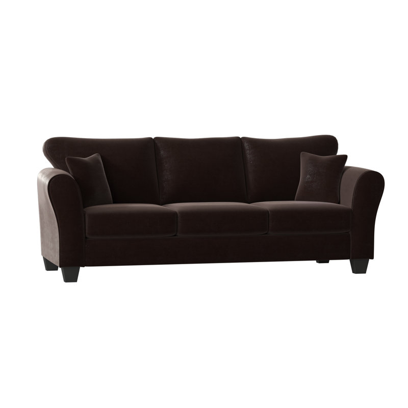Fredericktown Upholstered 96'' Sofa, Bulldozer Fudge