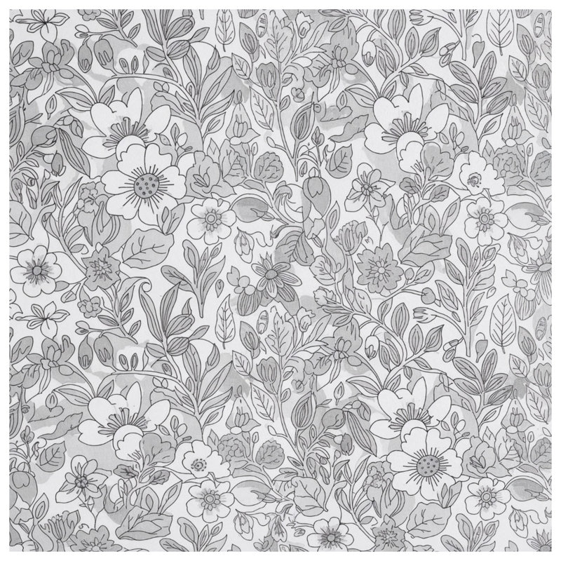 Couvertures monochromes à feuilles tropicales, 50in W x 60in H