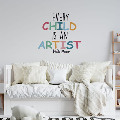 Text & Numbers Wall Decal