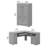 Paelynn L-Shaped Executive Desk-557488706