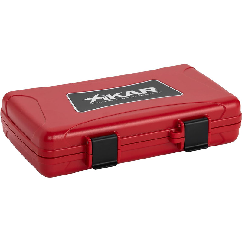 Cendrier Ivy Bronx, pour 5 cigares, Rouge
