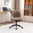 Darlaine Armless Swivel Office Chair Faux Leather Upholstered Waterproof Desk Chair Ergonomic Adjustable Computer Chair-1872164825