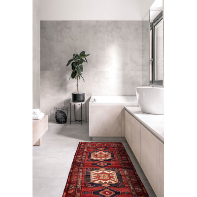 Konya Anatolian Red Rug 3'6" x 9'8"