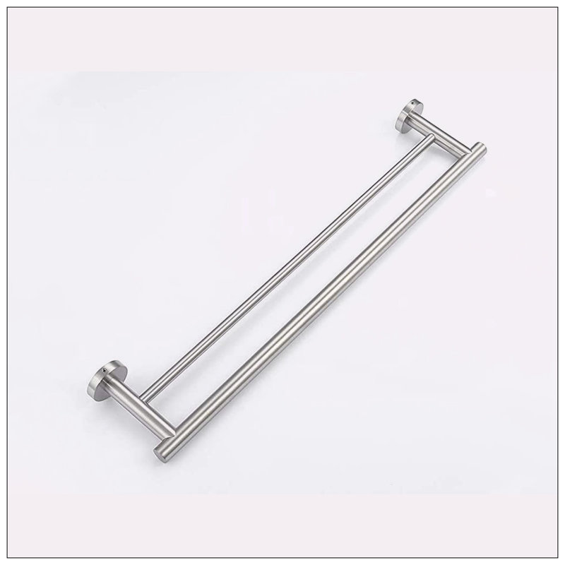 Barre à serviettes 23,6 po, Nickel brossé