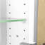 Armoire à pharmacie encastrée avec 3 tablettes réglables Belton-45244856-45244857