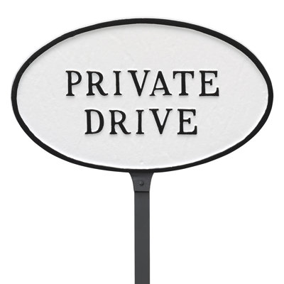 Weather Resistant Metal Garden Sign